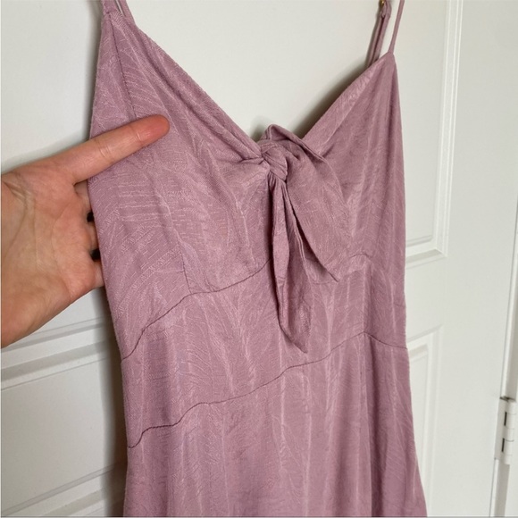 L*SPACE Amanda Dress Midi Tie Front - Picture 5 of 8